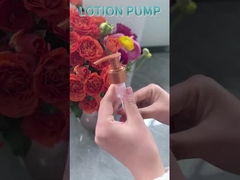 24/410 মুখ পরিষ্কার হাত ধোয়ার ভ্রমণ সেট লকিং ক্লিপ সহ প্লাস্টিকের লোশন পাম্প