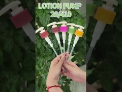 রঙিন হ্যান্ড লোশন ডিসপেনসার 24/410 28/410 24/415 28/415 1.8CC আউটপুট