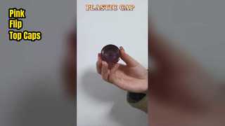 বোতল জন্য গোলাপী ফ্লিপ শীর্ষ ক্যাপ