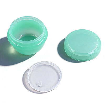 বিলাসবহুল রঙিন 5g 10g 15g পিপি ফেস ক্রিম জার প্লাস্টিকের কসমেটিক জার
