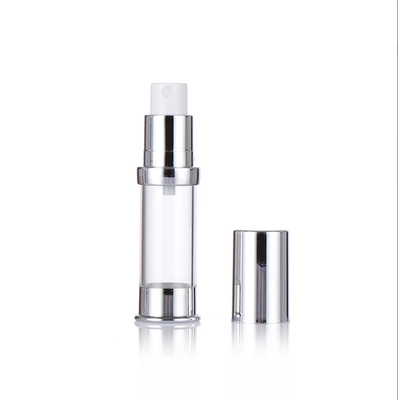 বিলাসবহুল সিলভার 5ml 10ml 15ml অ্যালুমিনিয়াম কসমেটিক স্কিনকেয়ার প্যাকেজিং