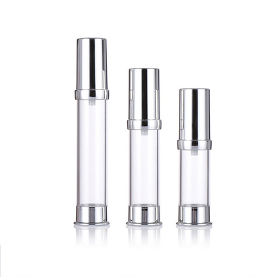 বিলাসবহুল সিলভার 5ml 10ml 15ml অ্যালুমিনিয়াম কসমেটিক স্কিনকেয়ার প্যাকেজিং
