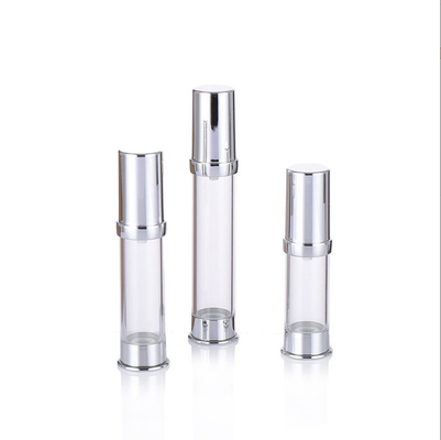 বিলাসবহুল সিলভার 5ml 10ml 15ml অ্যালুমিনিয়াম কসমেটিক স্কিনকেয়ার প্যাকেজিং