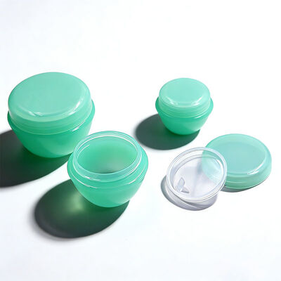বিলাসবহুল রঙিন 5g 10g 15g পিপি ফেস ক্রিম জার প্লাস্টিকের কসমেটিক জার