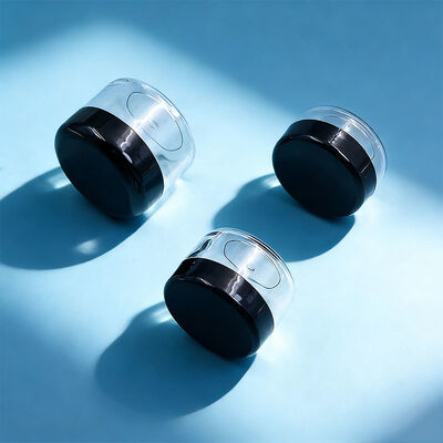 ব্যক্তিগত কসমেটিক ক্রিম জার 10g 15g 25g প্লাস্টিক পিপি ক্রিম জার