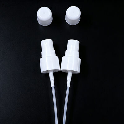 20-410 রাউন্ড হাফ ক্যাপ পিপি প্লাস্টিক স্মুথ ফাইন-মিস্ট স্প্রেয়ার ডোজ 0.12cc