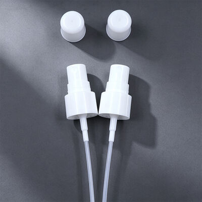 20-410 রাউন্ড হাফ ক্যাপ পিপি প্লাস্টিক স্মুথ ফাইন-মিস্ট স্প্রেয়ার ডোজ 0.12cc