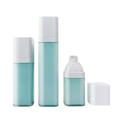 পাইকারি কারখানা গরম বিক্রয় বিলাসবহুল 15ml 30ml 50ml বায়ুহীন পাম্প বোতল কাস্টমাইজড শ্যাম্পু ব্যক্তিগত যত্ন জন্য উচ্চ মানের