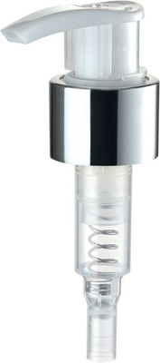 একটি লক ক্লিপ 1.2ml ডোজ OEM সহ অ্যালুমিনা প্লাস্টিক লোশন পাম্প