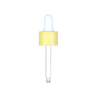 20mm বৃত্তাকার পরিষ্কার গ্লাস ড্রপার কাচের বোতল OEM জন্য প্রসাধনী