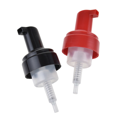 তরল সাবান বোতলের জন্য OEM ফোম সাবান পাম্প 28 মিমি প্লাস্টিক পিপি উপাদান